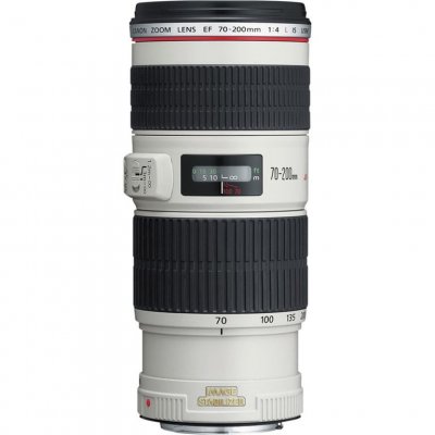 CANON  EF - T&eacute;l&eacute;objectif zoom - 70 mm - 200 mm - f/4.0 L IS USM - pour SLR num&eacute;rique