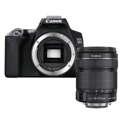 CANON  EOS 250D BLACK +18-135MM S