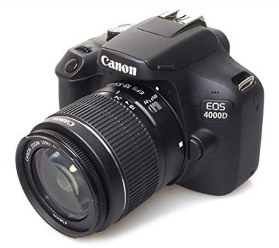 CANON  eos 4000d kit ef-s 18-55mm f3.5-5.6 iii + sac