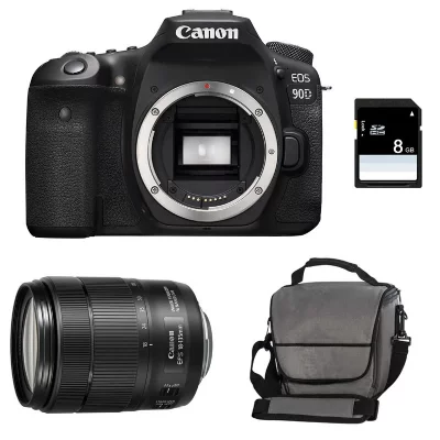 CANON  eos 90d + 18-135 is usm + sac + sd 8go 