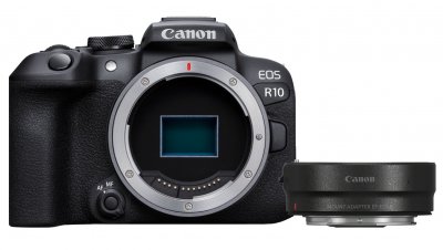 CANON  Eos R10 Boitier Nu + Bague EF-EOS R