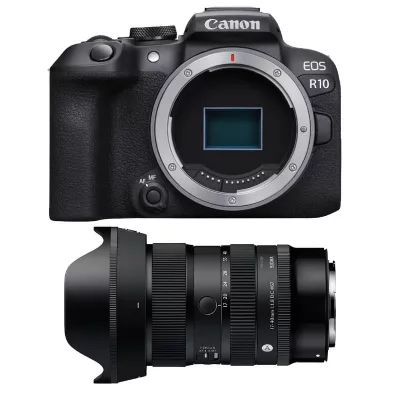 CANON  EOS R10 + Objectif SIGMA 17-40mm f/1.8 DC Art Garanti 3 ans
