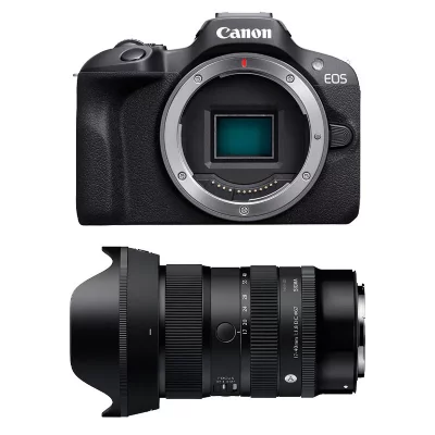 CANON  EOS R100 + Objectif SIGMA 17-40mm f/1.8 DC Art - Neuf