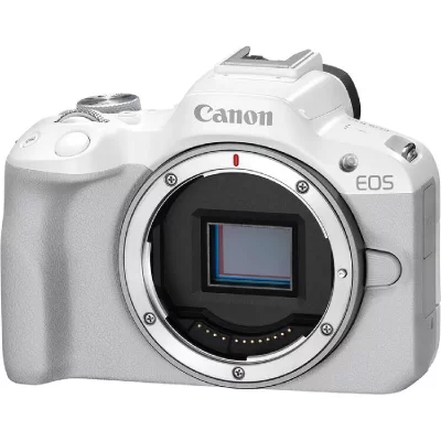 CANON  EOS R50 (blanc) Appareil photo sans miroir  EOS R50 (blanc)