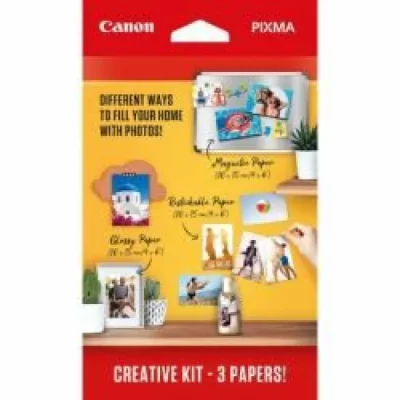 CANON  kit photo papiers cr&eacute;atifs n2 mg101 rp101 pp201 3634C003AA
