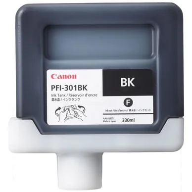 CANON  LUCIA PFI-301 BK - noir - originale - r&eacute;servoir d'encre 