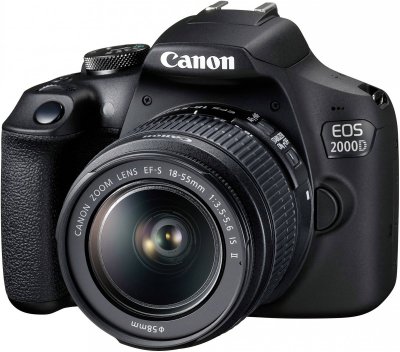 CANON  PACK EOS 2000D + 18-55 IS II