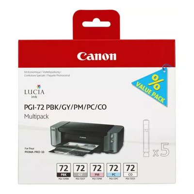 CANON &nbsp;Pack PGI-72 - 5 couleurs