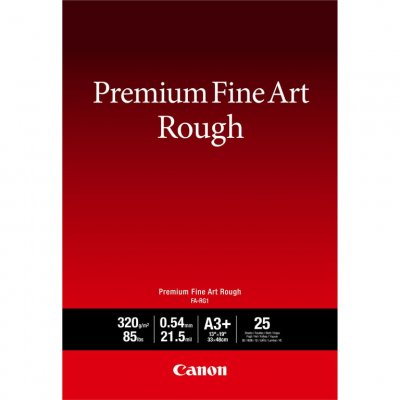 CANON  Papier A3+ beaux-arts textur&eacute; Premium FA-RG1, 25 feuilles - Neuf