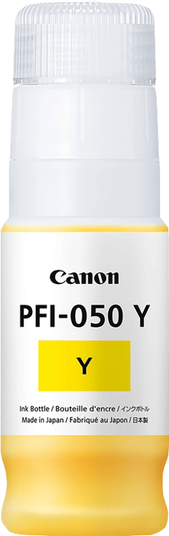 CANON  PFI-050 Y cartouche d'encre 1 pi&egrave;ce(s) Original Jaune