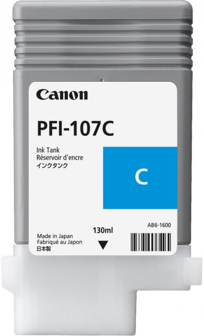 CANON  PFI-107C Cyan cartouche d'encre
