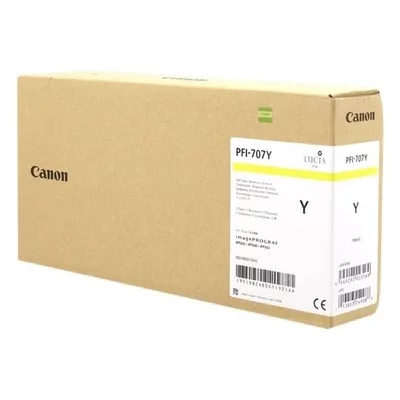 CANON  PFI-707 Y - jaune - originale - r&eacute;servoir d'encre 