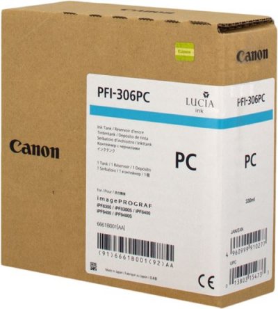 CANON  PFI306 Cartouche Photo cyan 6661B001 