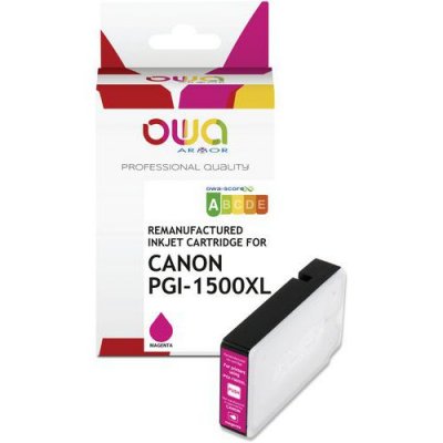 OWA Canon Pgi-1500xl Encre Remanufactur&eacute;e Haute Capacit&eacute; Magenta