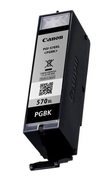 CANON  PGI-570XL Cartouche BK Noire XL (Pack plastique)