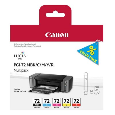 CANON  Pgi-72 Mbk/C/M/Y/R