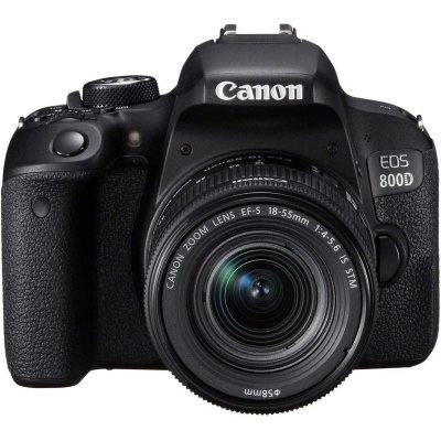 CANON  Reflex Noir - 800D 18-55