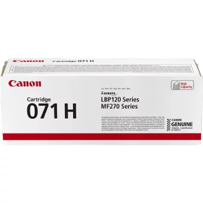 CANON  Toner Cartridge 71 H BK Noir Rendement 2500 Pages (Emballage Carton)