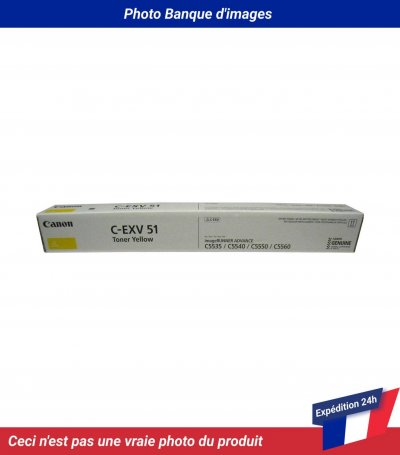 CANON  Toner Jaune C-exv51y (0484c002)