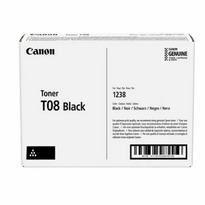 CANON  TONER T08 BLACK Cartouche de toner 1 pi&egrave;ce(s) Original Noir