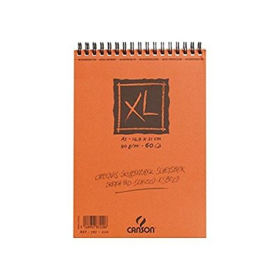 CANSON  Album Spirale 60 feuilles XL&reg; A5 - 90 g - Croquis