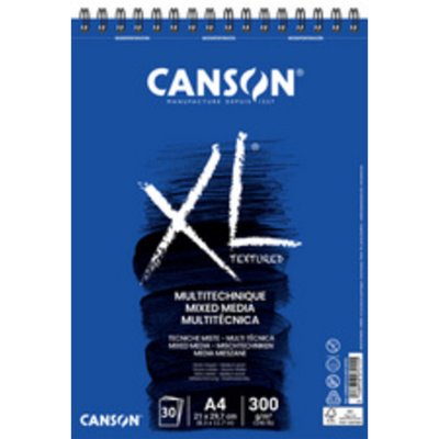 CANSON  Album XL Mix Media 300g A2 - 15 feuilles.