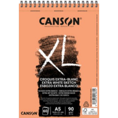 CANSON  - Bloc de dessin et d'exercices ""XL EXTRA WHITE"", A3