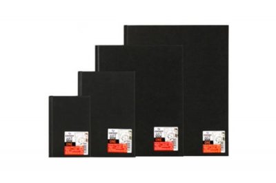 CANSON   livre de dessin artbook one, format a3, noir noir