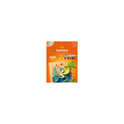 CANSON  Kids - Papier &Agrave; Dessin - 240 X 320 Mm - 10 Feuilles - Assorti