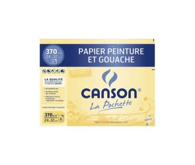 CANSON +Papier+%C2%85+dessin+Peinture+et+Gouache%2C+320+x+240+mm