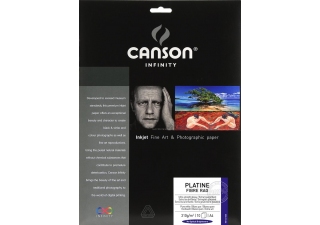 CANSON  Papier Photo Infinity Platine Fibre Rag A4 310g 10 Feuilles