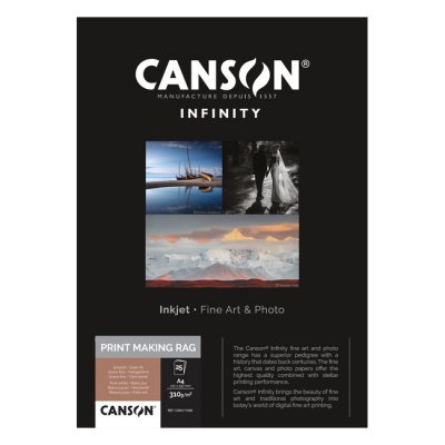 CANSON INFINITY CANSON Papier Photo Infinity Print Making Rag A4 310g 25 Feuilles