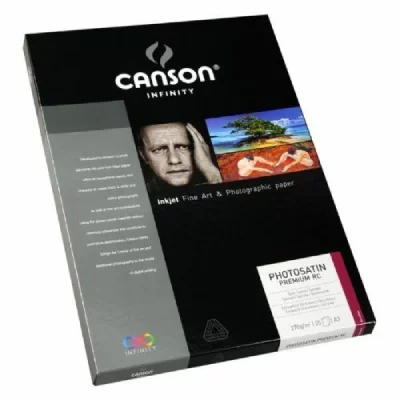 CANSON  Papier Photo Infinity RC A3 270g 25 Feuilles Photosatin