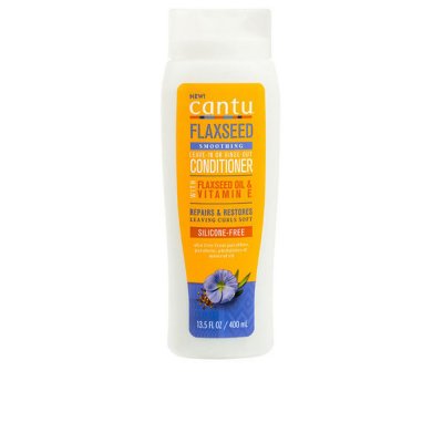 CANTU  Apr&egrave;s-shampooing aux graines de lin 400ml