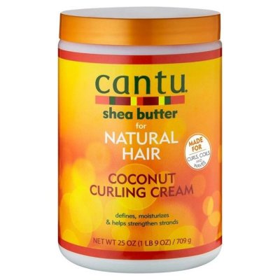 CANTU  Cr&egrave;me de bouclage cheveux naturels &agrave; la noix de coco 709 gr