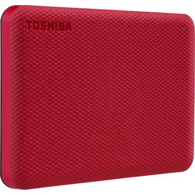 TOSHIBA Canvio Advance Disque Dur Externe 2000 Go Rouge 