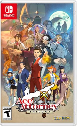 [EA, EA, EA] Capcom Switch Apollo Justice Ace Attorney Trilogy Import Usa Clair 