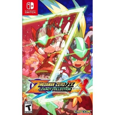 FIB RMS CH Capcom Switch Mega Man Zero/zx Legacy Collection Imp Usa
