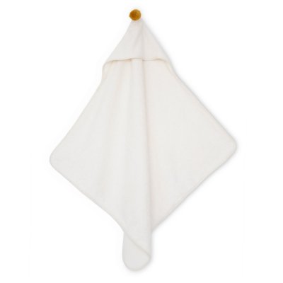 NOBODINOZ Cape de bain So Cute en coton bio 73x73 cm natural