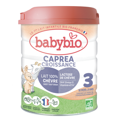 BABYBIO Capr&eacute;a au lait de ch&egrave;vre 3&egrave;me &acirc;ge D&egrave;s 10 mois 