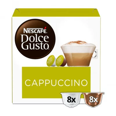 NESTLE Capsules de caf&eacute; Nescaf&eacute; Dolce Gusto 98492 Cappuccino (16 uds)