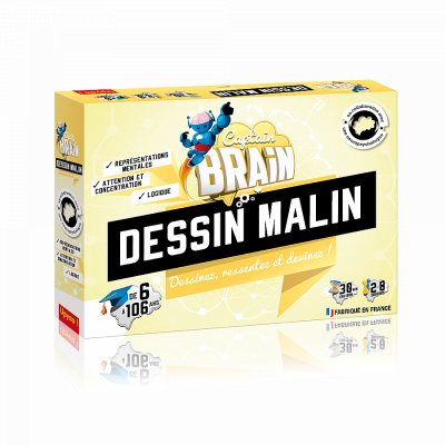 UPYAA Captain Brain Dessin Malin - Repr&eacute;sentation Visio Spatiale - 6+