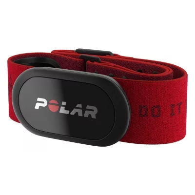 POLAR Capteur de fr&eacute;quence cardiaque  H10 Grenat Rouge M-XXL