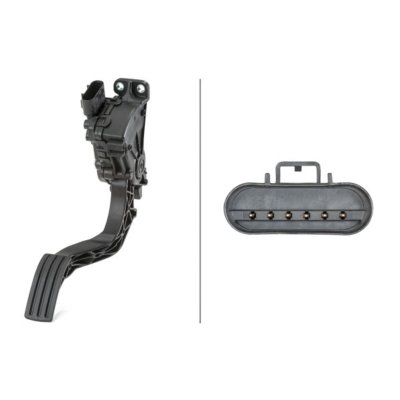 HELLA Capteur, position d'acc&eacute;l&eacute;rateur  6PV 010 946-151 (X1)