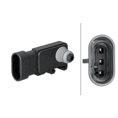 HELLA Capteur, pression du tuyau d'admission  6PP 009 400-011 (X1)