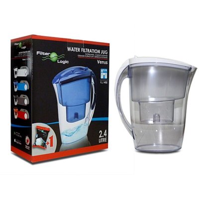 FILTER LOGIC Carafe filtrante fj402w - 2,4l - blanc