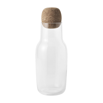 MUUTO Carafe & verre - Carafe CORKY Diam 10cm x H 20cm Verre et li&egrave;ge