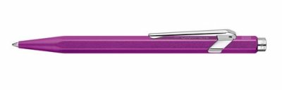 CARAN D ACHE Caran d'ache Stylo &agrave; bille 849 Colormat-X, violet - Lot de 2