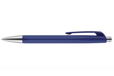 MANUTAN Caran d'ache Stylo &agrave; bille 888 INFINITE, bleu nuit - Lot de 3