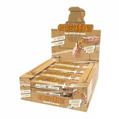 GRENADE Carb Killa Bar (60g)Caramel Barres Prot&eacute;in&eacute;es